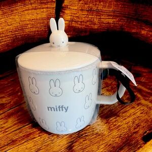 New Miffy Mug With Lid By Magenta NWT